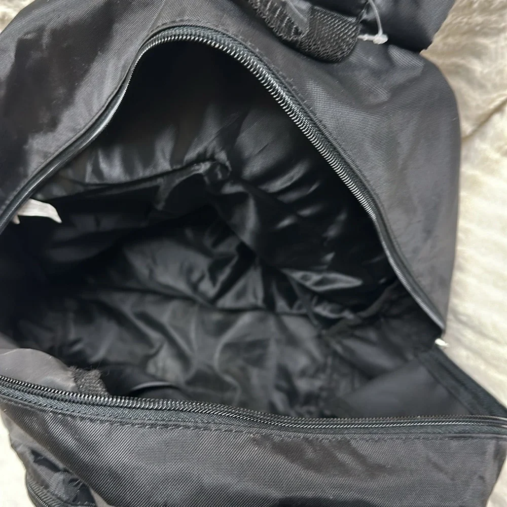 Black Unisex Backpack